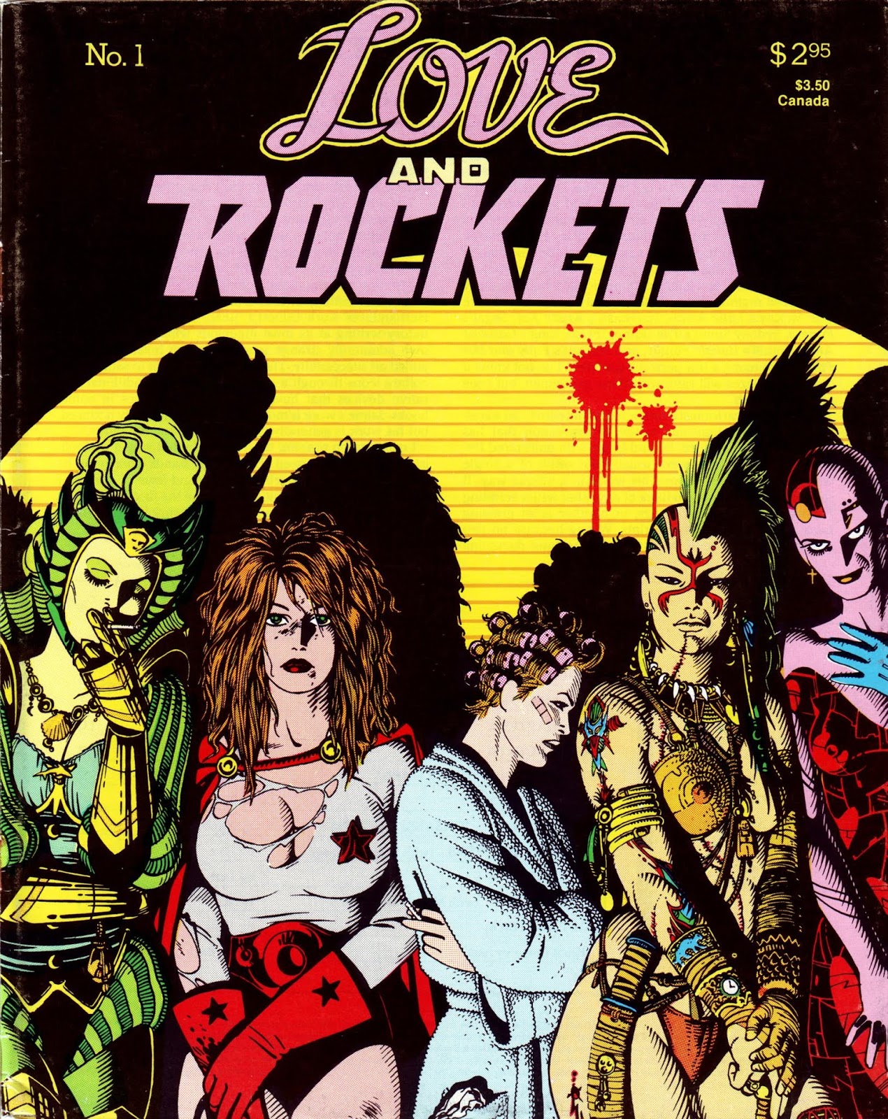 Love and Rockets, a HQ mais legal do mundo em uma LA chicana scifi