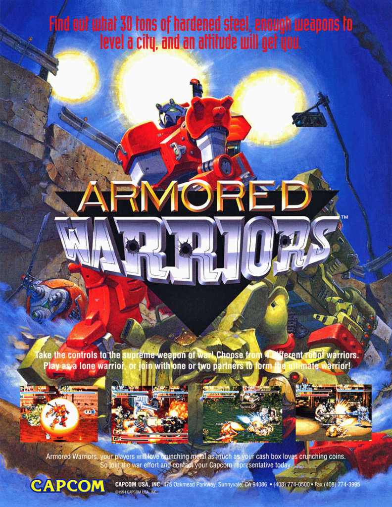 Armored Warriors Capcom