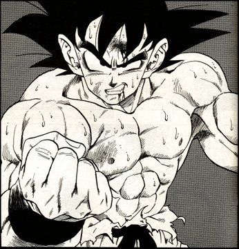 Goku Frieza Renderização Dragon Ball, goku, mangá, personagem