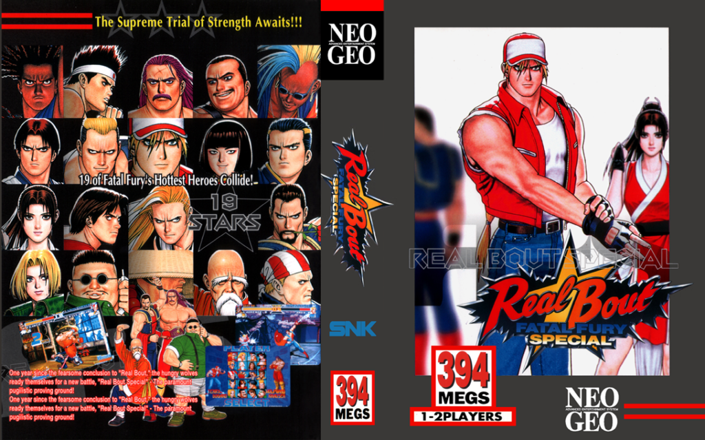 Fatal Fury 1: Rei dos Lutadores - 23 de Dezembro de 1992