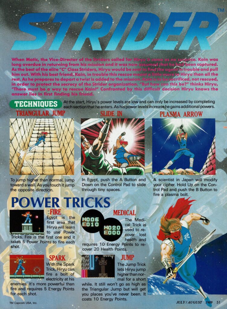 Strider Capcom