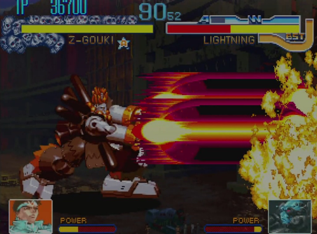JIN SAOTOME | Fúria e raiva de mechas na Capcom - blog:destrutor | tomrocha