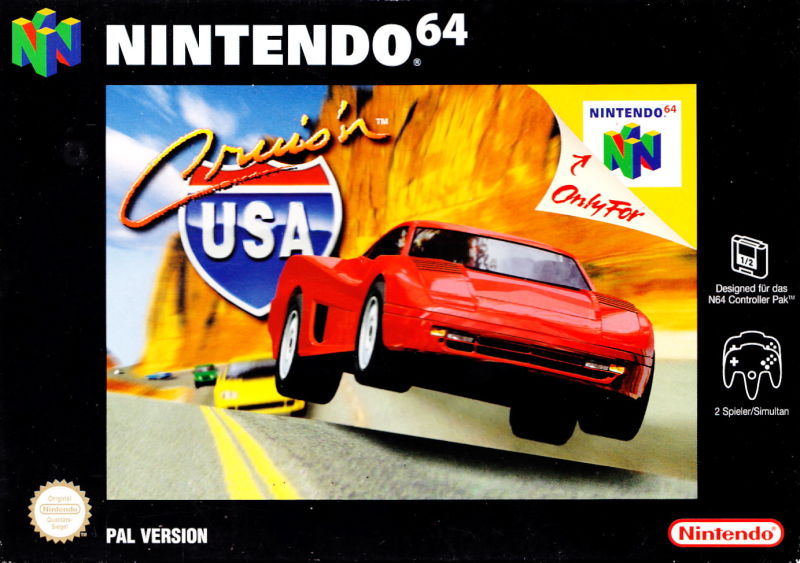 Cruis'n USA (N64) - Uma viagem através dos Estados Unidos da