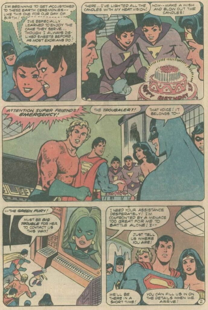 Green Fury DC Comics