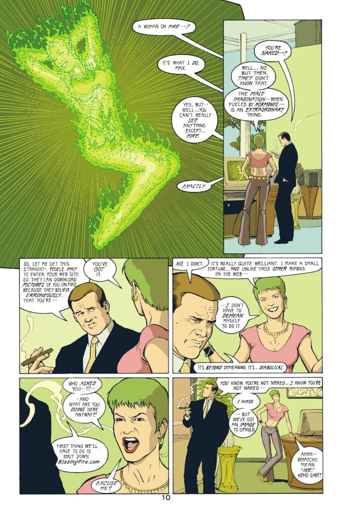 Fogo DC Comics