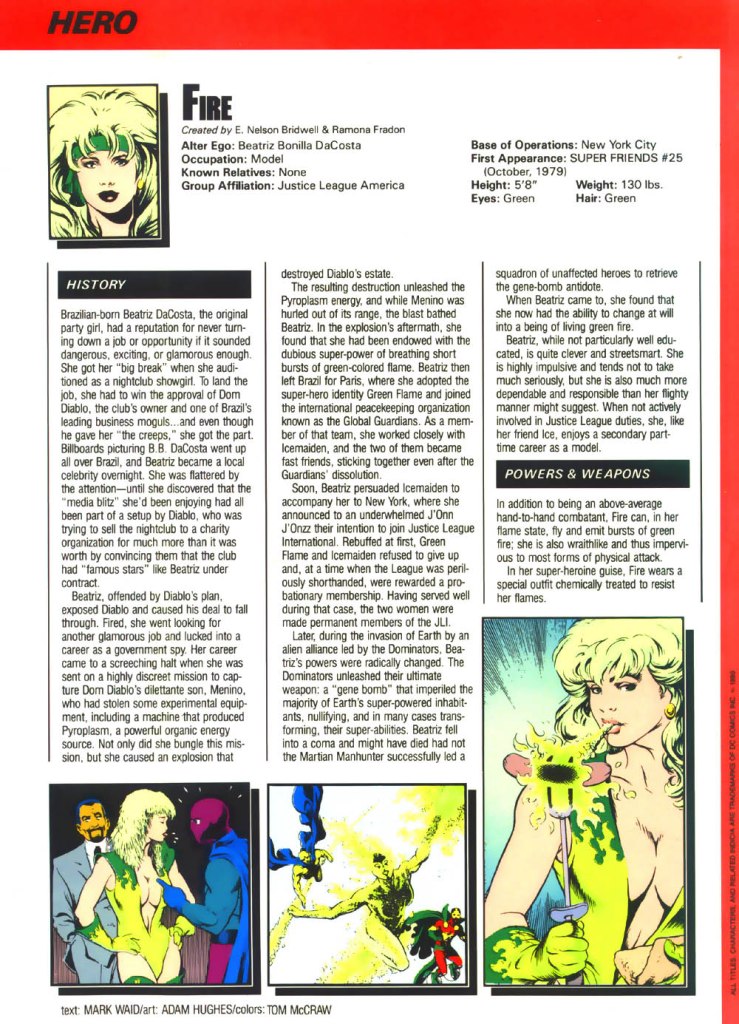 Fogo DC Comics