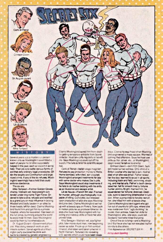 Secret Six DC Comics